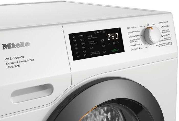 Miele W1 Excellence þvottavél WEB695WCS - Hvít