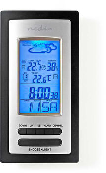 Nedis veðurstöð með rakamæli