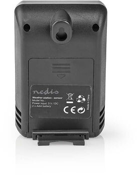 Nedis veðurstöð með rakamæli