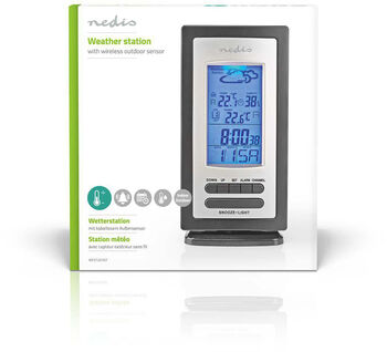 Nedis veðurstöð með rakamæli