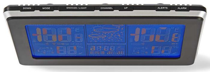 Nedis þráðlaus veðurstöð - Innan/utandyra