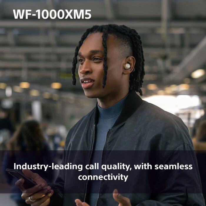 Sony WF-1000XM5 heyrnartól - Smokey bleik