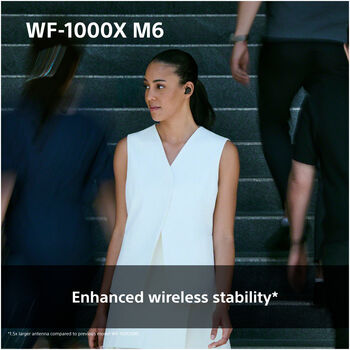 Sony WF-1000XM6 heyrnartól - Svört