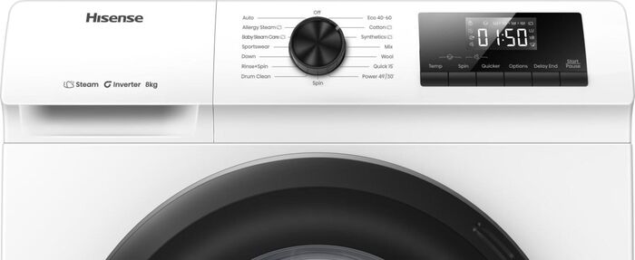 Hisense þvottavél WF1Q8041BW