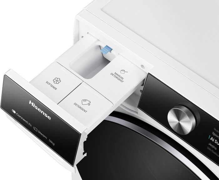 Hisense þvottavél WF7S1247BW