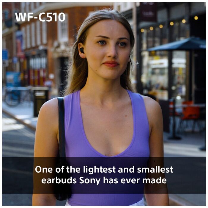 Sony WF-C510 þráðlaus heyrnartól - Hvít