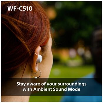 Sony WF-C510 þráðlaus heyrnartól - Hvít