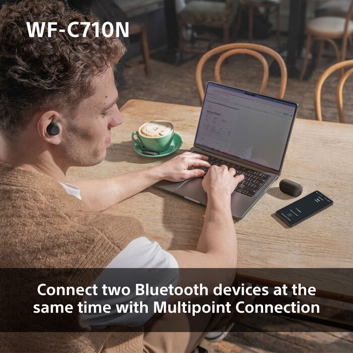 Sony WF-C710N þráðlaus heyrnartól - Svört