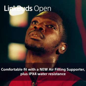 Sony LinkBuds Open þráðlaus heyrnartól - Svört