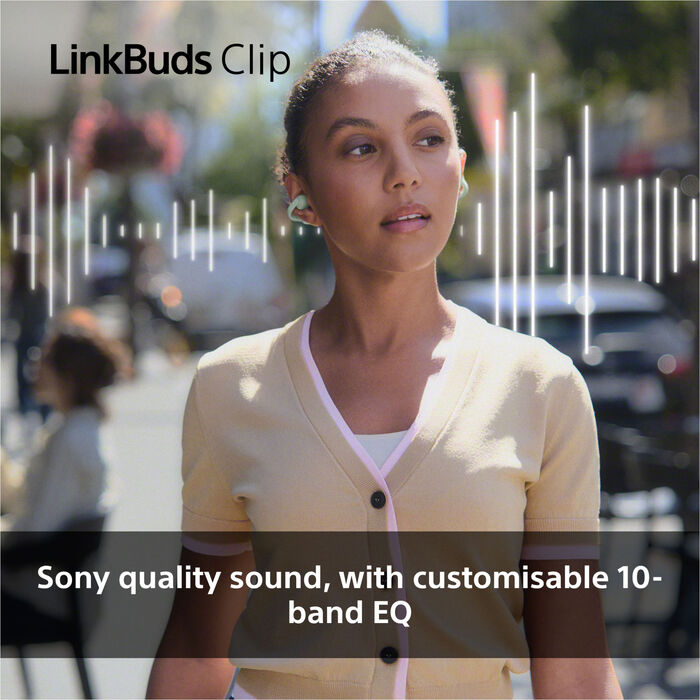 Sony LinkBuds Clip heyrnartól - Grá