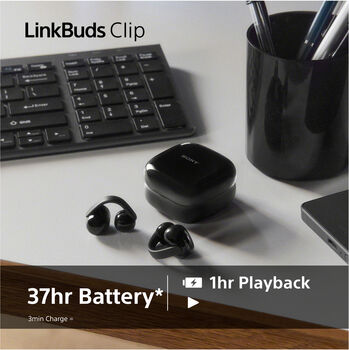 Sony LinkBuds Clip heyrnartól - Grá