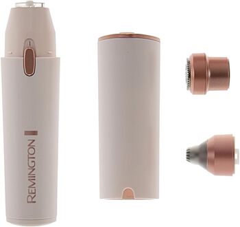 Remington BareMe 2-í-1 andlitsrakvél - Bleik