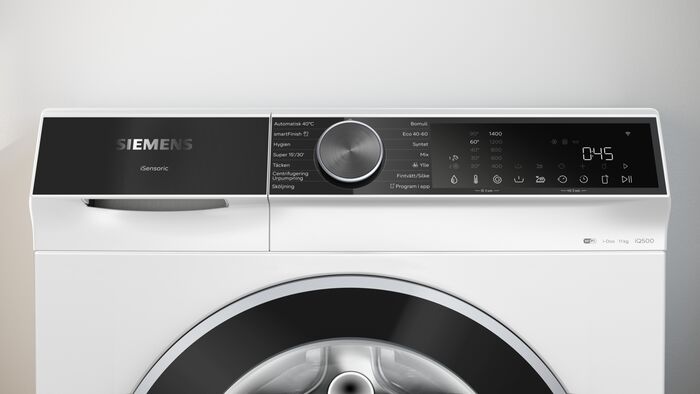Siemens iQ500 þvottavél WG64K2FLSN - Hvít