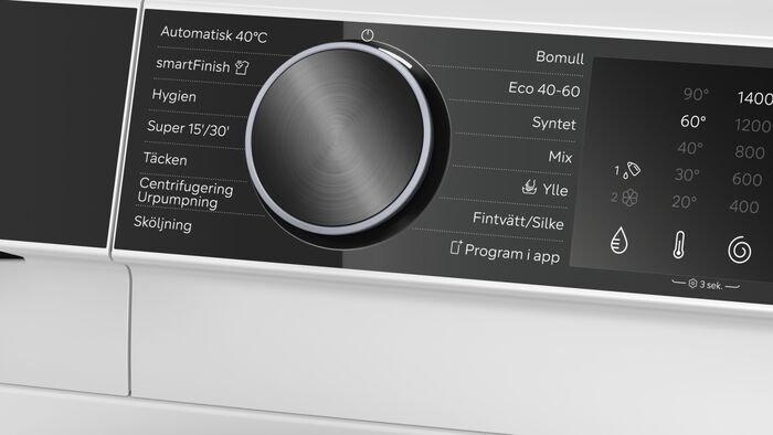 Siemens iQ500 þvottavél WG64K2FLSN - Hvít