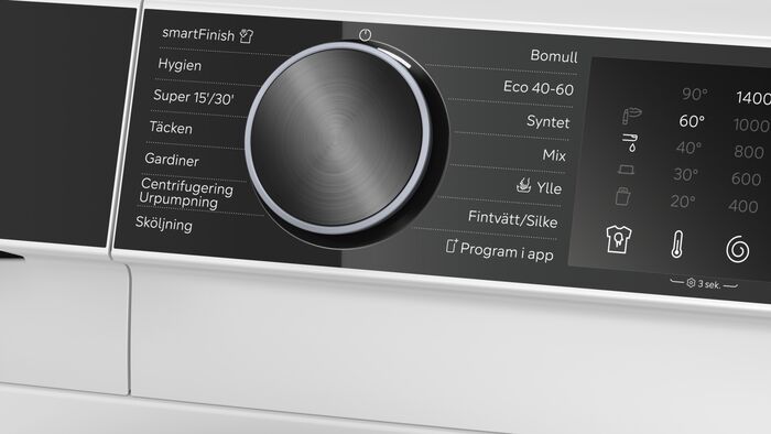 Siemens IQ500 þvottavél WG64K2ZLSN - Hvít