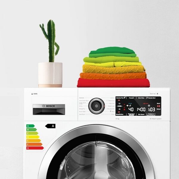 Bosch þvottavél WGG254ZPSN - Hvít