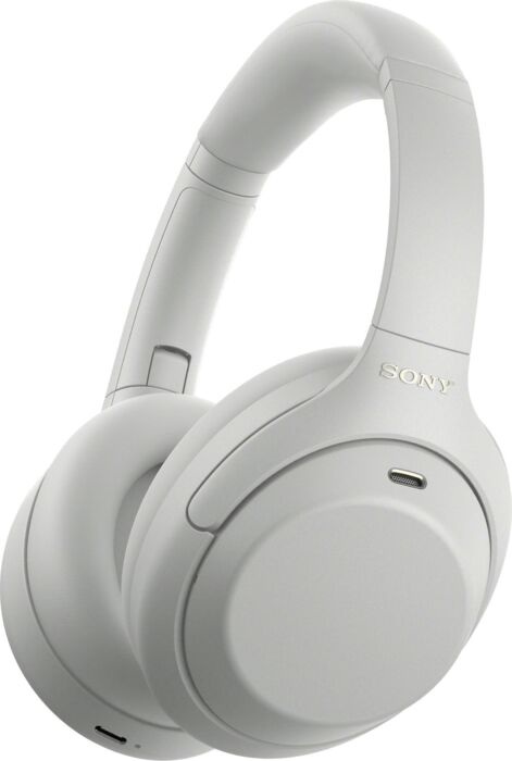 Sony WH-1000XM4C þráðlaus heyrnartól - Silfruð