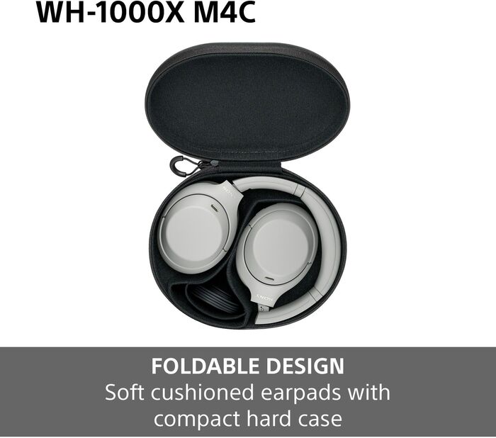 Sony WH-1000XM4C þráðlaus heyrnartól - Fjólublá