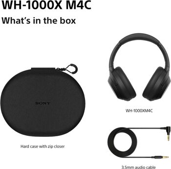 Sony WH-1000XM4C þráðlaus heyrnartól - Fjólublá