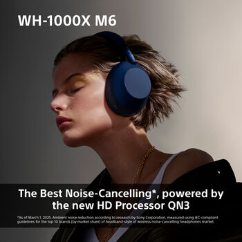 Sony WH-1000XM6 þráðlaus heyrnartól - Svört