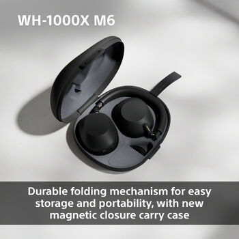 Product image not available for Sony WH-1000XM6 þráðlaus heyrnartól - Silfur