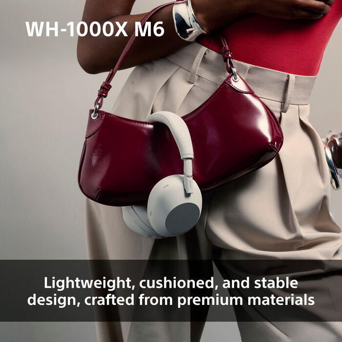 Product image not available for Sony WH-1000XM6 þráðlaus heyrnartól - Silfur