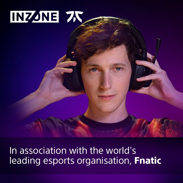 Sony Inzone H5 þráðlaus leikjaheyrnartól - Svört