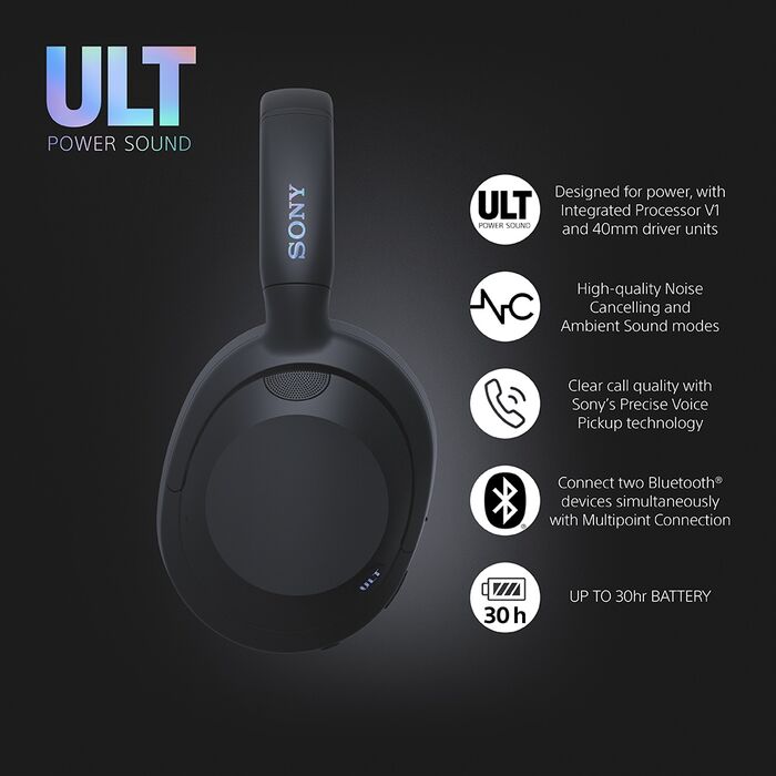Product image not available for Sony ULT Wear heyrnartól - Svört