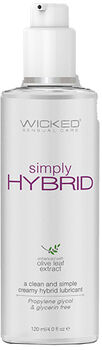 Wicked Simply Hybrid sílikonblandað vatnssleipiefni - 120ml 
