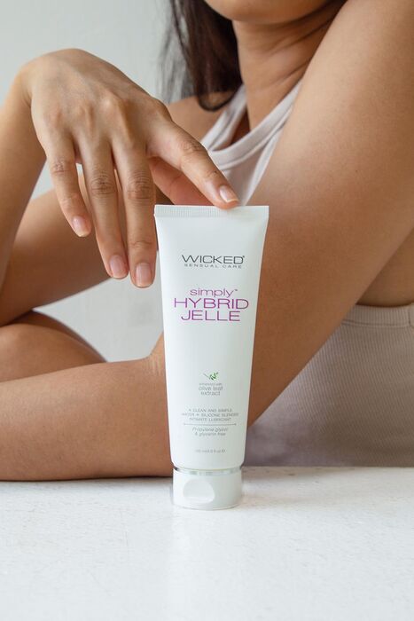 Wicked Simply Hybrid Jelle sílikonblandað vatnssleipiefni - 120ml