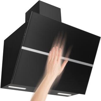 Witt veggháfur 60cm - Svartur WIE60GCB 