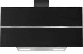 Witt veggháfur 90cm - Svartur WIE90GCB 