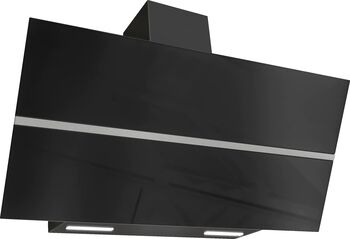 Witt veggháfur 90cm - Svartur WIE90GCB 