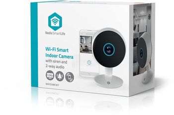 Nedis SmartLife öryggismyndavél 3MP - Hvít