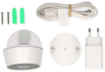 Nedis SmartLife öryggismyndavél 3MP - Hvít