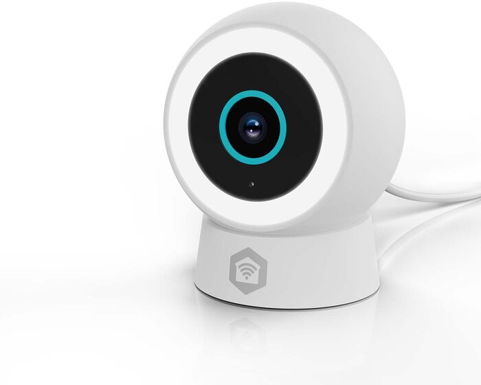 Nedis útiöryggismyndavél m. ljósi Full HD - Hvít