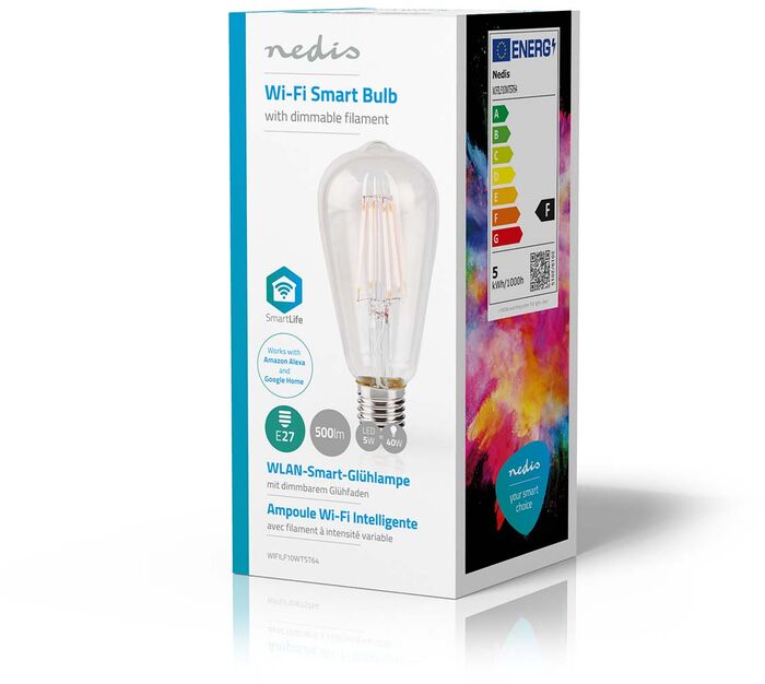 Nedis SmartLife LED ST64 snjallpera