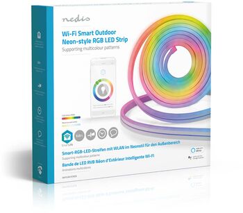 Nedis SmartLife RGB LED Neon borði - 5m