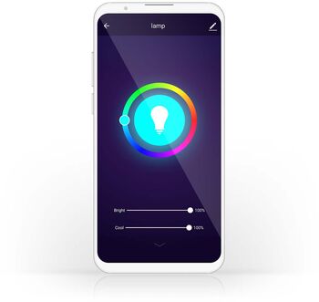 Nedis RGB snjallpera - E14