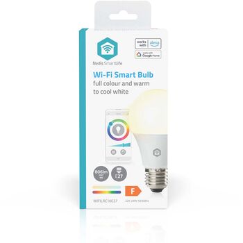 Nedis RGB snjallpera - E27