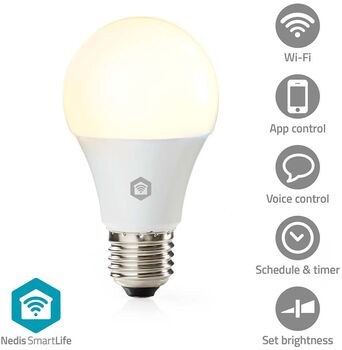 Nedis RGB snjallpera - E27