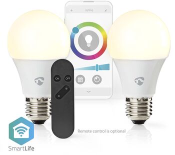 Nedis RGB snjallpera - E27