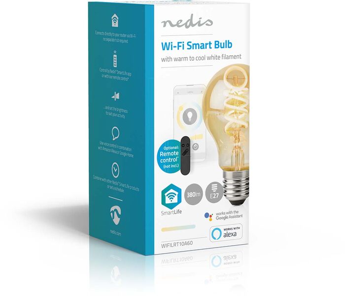 Nedis SmartLife E27 Retro snjallpera