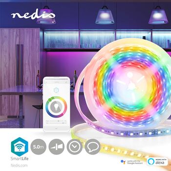 Nedis SmartLife RGB LED borði - 5m