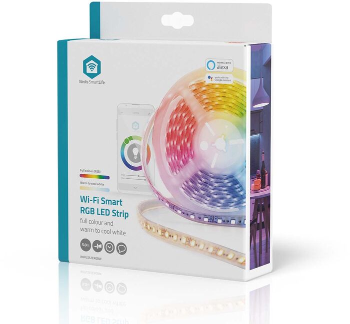 Nedis SmartLife RGB LED borði - 5m