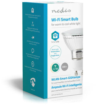 Nedis LED snjallpera - GU10