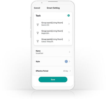 Nedis LED snjallpera - GU10
