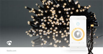 Nedis SmartLife LED snjallsería - 400 ljós, 20 m