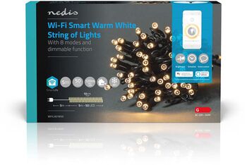 Nedis snjöll ljósasería - 5m