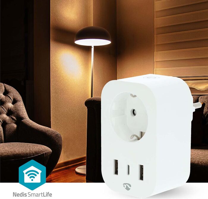 Nedis snjallinnstungur með USB 